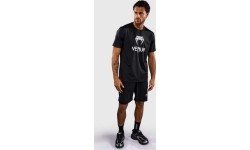 Venum Classic Dry Tech T-Shirt - Black/Silver
