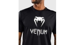 Venum Classic Dry Tech T-Shirt - Black/Silver