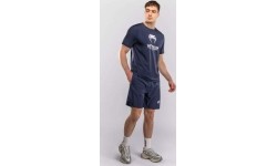 Venum Classic Dry Tech T-Shirt - Navy Blue/White