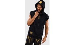 Venum x Mike Tyson Tiger Sleeveless Hoodie - Black/Gold
