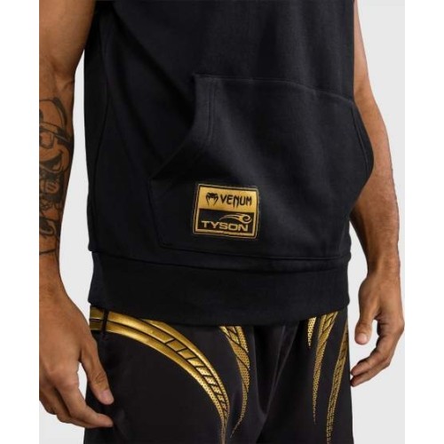 Venum x Mike Tyson Tiger Sleeveless Hoodie - Black/Gold