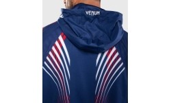 Men's Official UFC Freedom 250 by Venum Blue Authentic Fight Night Walkout Hoodie