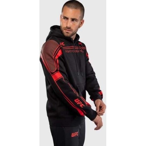 Venum UFC Unity by Venum Authentic Fight Week Men's Pullover Hoodie - Black