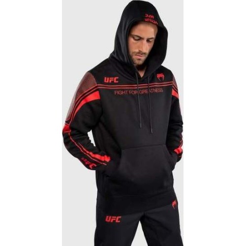 Venum UFC Unity by Venum Authentic Fight Week Men's Pullover Hoodie - Black