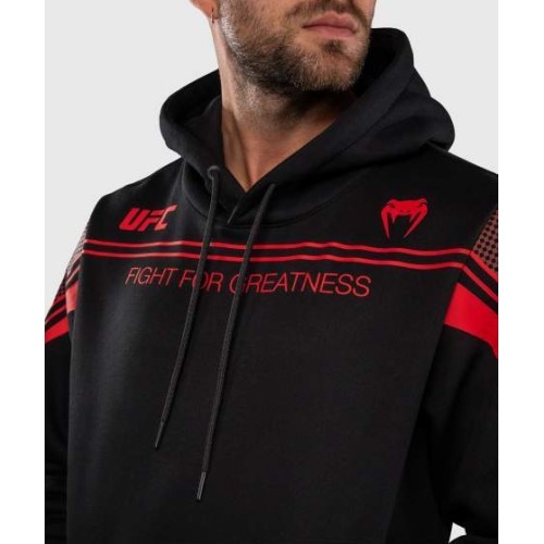 Venum UFC Unity by Venum Authentic Fight Week Men's Pullover Hoodie - Black