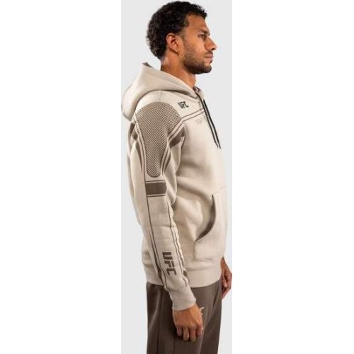 Venum UFC Unity by Venum Authentic Fight Week Men's Pullover Hoodie - Sand