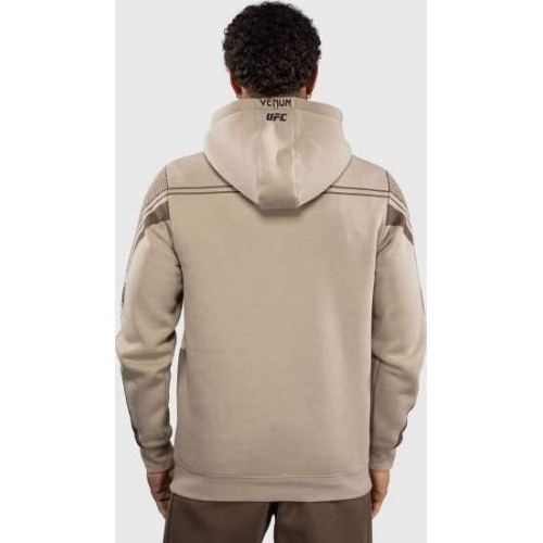 Venum UFC Unity by Venum Authentic Fight Week Men's Pullover Hoodie - Sand