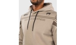 Venum UFC Unity by Venum Authentic Fight Week Men's Pullover Hoodie - Sand