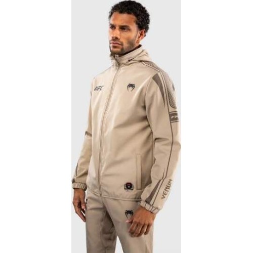 Venum UFC Unity by Venum Authentic Fight Week Men's Zip Hoodie - Sand