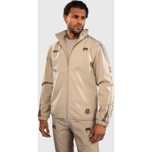Venum UFC Unity by Venum Authentic Fight Week Men's Zip Hoodie - Sand
