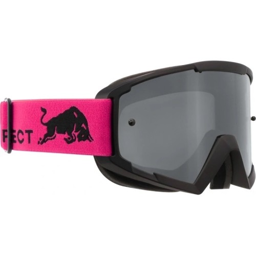 Motocross Goggles RedBull Spect Whip, Black Frame, Silver Mirrored Lens