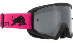 Motocross Goggles RedBull Spect Whip, Black Frame, Silver Mirrored Lens