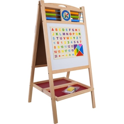 Wooden Board with Abacus + Accessories