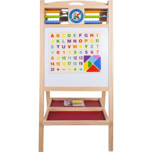 Wooden Board with Abacus + Accessories
