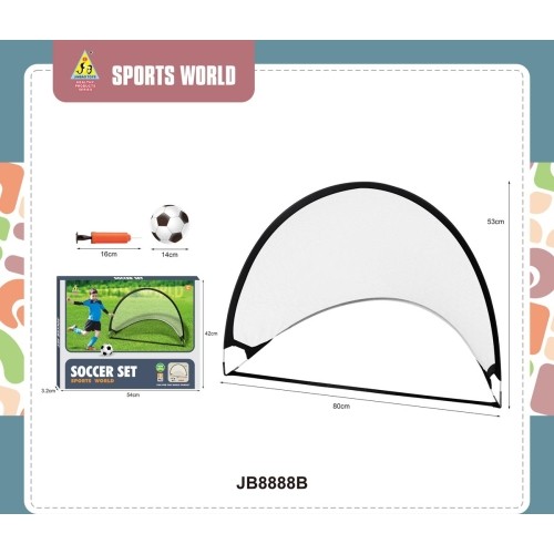 POP UP Semi-Circular Training Goal + Accessories