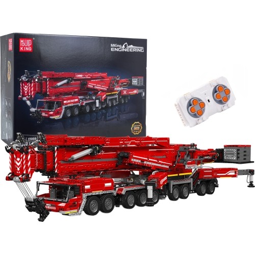 Vehicle Crane Building Blocks Set Red 8506pcs.