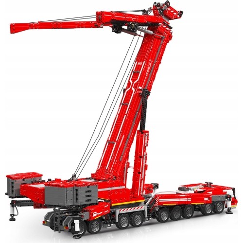 Vehicle Crane Building Blocks Set Red 8506pcs.