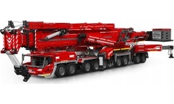 Vehicle Crane Building Blocks Set Red 8506pcs.