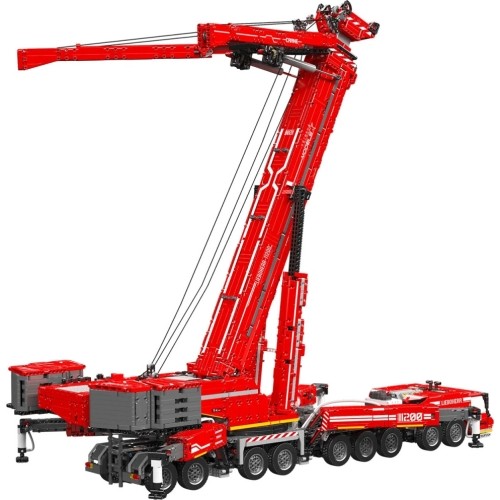Vehicle Crane Building Blocks Set Red 8506pcs.
