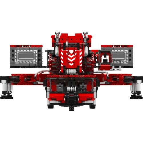 Vehicle Crane Building Blocks Set Red 8506pcs.