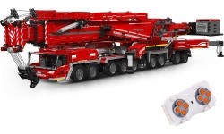 Vehicle Crane Building Blocks Set Red 8506pcs.