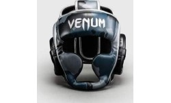 Venum Elite Camo Headgear - Dark Navy/Blue