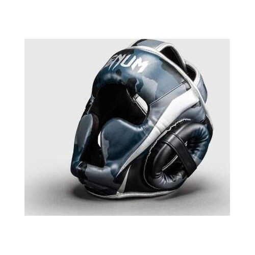 Venum Elite Camo Headgear - Dark Navy/Blue