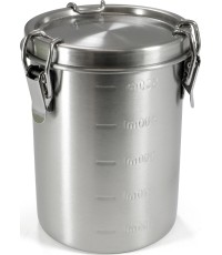 BasicNature Stainless Steel 'Storage Container'