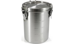 BasicNature Stainless Steel 'Storage Container'