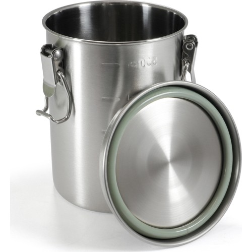BasicNature Stainless Steel 'Storage Container'