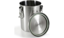 BasicNature Stainless Steel 'Storage Container'