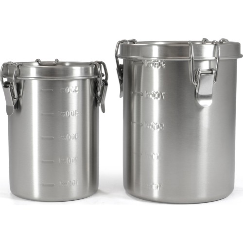 BasicNature Stainless Steel 'Storage Container'