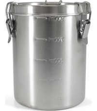 BasicNature Stainless Steel 'Storage Container'