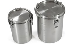 BasicNature Stainless Steel 'Storage Container'