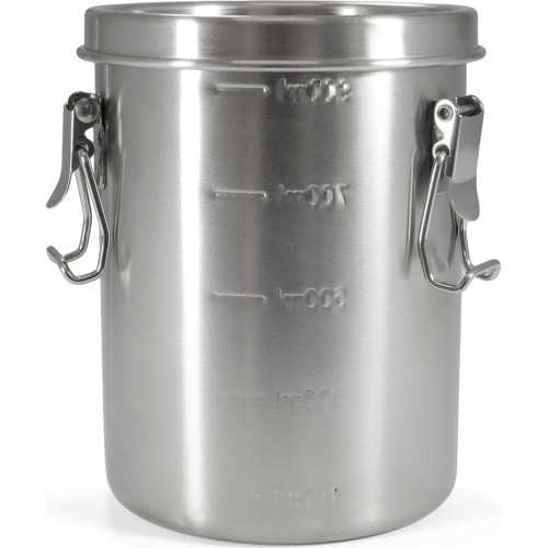BasicNature Stainless Steel 'Storage Container'
