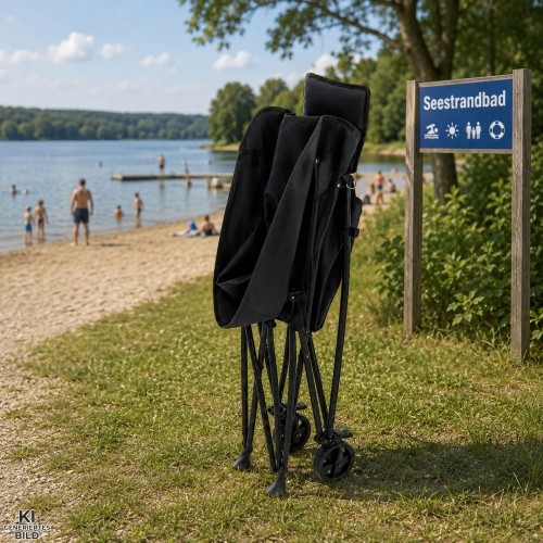 BasicNature Travelchair 2 in 1 'Sit and Carry'