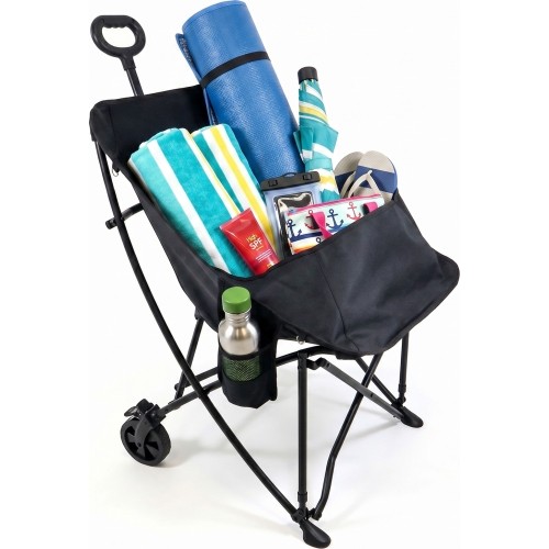 BasicNature Travelchair 2 in 1 'Sit and Carry'