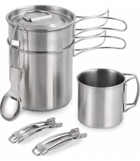 Origin Outdoors Stainless Steel Cooking Set 'Personally'