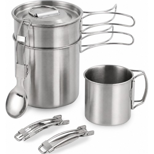 Origin Outdoors Stainless Steel Cooking Set 'Personally'