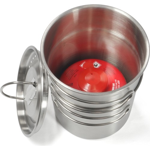 Origin Outdoors Stainless Steel Cooking Set 'Personally'