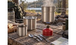 Origin Outdoors Stainless Steel Cooking Set 'Personally'