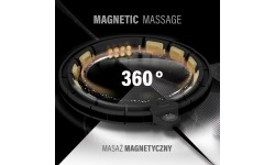 SET HULA HOOP HHM13 BLACK/GOLD WITH WEIGHT + COUNTER HMS + WAIST SUPPORT BR163 BLACK