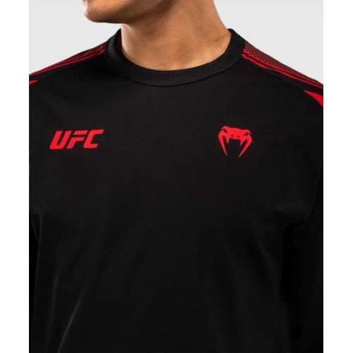 Venum UFC Unity by Venum Authentic Fight Week Men's Long Sleeve T-Shirt - Black