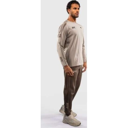 Venum UFC Unity by Venum Authentic Fight Week Men's Long Sleeve T-Shirt - Sand